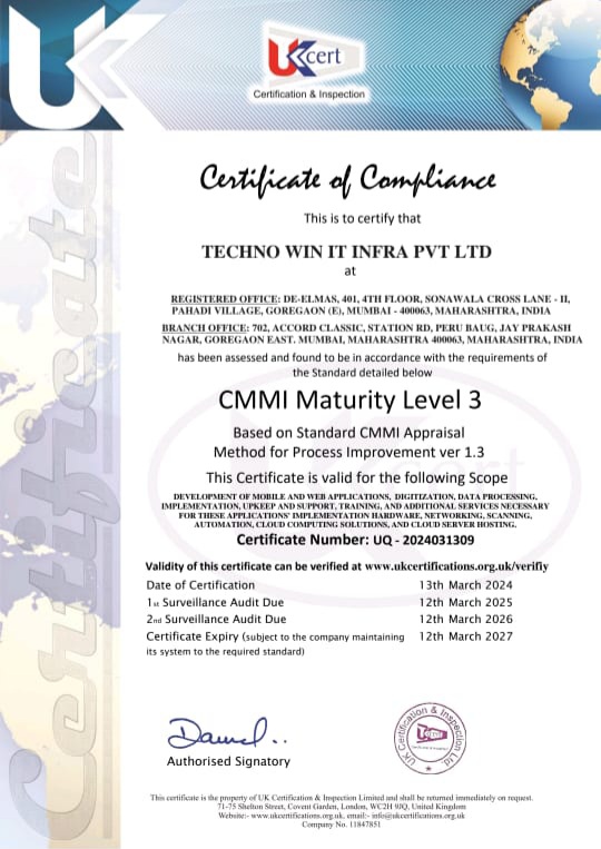 Certificate 1